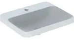 Geberit VariForm Einbauwaschtisch rechteckig, 550x450mm, mit Hahnloch und ohne