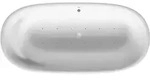 Duravit Cape Cod Whirlpool, freistehend, 2 R&uuml;ckenschr&auml;ge, nahtlose...