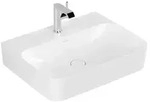 Villeroy & Boch Finion Waschtisch, verdeckter &Uuml;berlauf, 1 Hahnloch, 600x470mm,