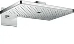 hansgrohe AXOR ShowerSolutions Kopfbrause 460/300 3-jet, Brausearm, eckige Rosette,