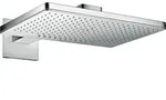 hansgrohe AXOR ShowerSolutions Kopfbrause 460/300 2-jet, Brausearm, eckige Rosette,