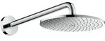 hansgrohe Raindance S Kopfbrause 240 1-jet PowderRain mit Brausearm, chrom, 27607000