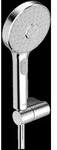 HANSA HANSAACTIVEJET Handbrausegarnitur, 3-strahlig, Durchmesser 120mm, 84380133