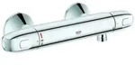 GROHE Grohtherm 1000 Thermostat-Brausebatterie, chrom, FastFixation S-Anschl&uuml;sse,