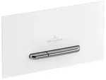 Villeroy & Boch ViConnect WC-Bet&auml;tigungsplatte, 2-Mengen-Sp&uuml;lung, 260x150x66mm,