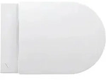 LAUFEN PRO WC-Set, Wand-WC inklusive WC-Sitz mit Deckel, offene Befestigung, 6/3