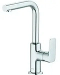 KLUDI PURE&STYLE Waschtisch-Einhandmischer, Auslaufh&ouml;he 220mm, schwenkbar, mit