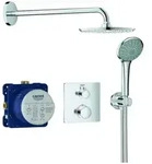Grohe Grohtherm Duschsystem Unterputzmodell mit Rainshower Cosmopolitan 210,