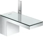 hansgrohe AXOR MyEdition Einhebel-Waschtischmischer 70 mit Push-Open Ablaufgarnitur,
