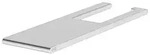 KEUCO EDITION 400, Toilettenpapierhalter mit Ablage, starr,