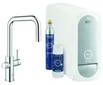Grohe Blue Home Einhand-Sp&uuml;ltischarmatur Starter Kit, Ausladung 224mm, U-Auslauf,