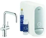 Grohe Blue Home Einhand-Sp&uuml;ltischarmatur Starter Kit, Ausladung 223mm, U-Auslauf,