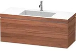 Duravit L-Cube c-bonded Set wandh&auml;ngend, 1 Auszug, ohne &Uuml;berlauf, 1 Hahnloch,