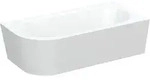 BetteStarlet V Silhouette Eck-Badewanne, Halb freistehend, Ecke rechts,