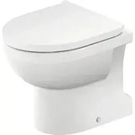 Duravit No.1 Stand-WC, rimless, 370x560mm, Abgang senkrecht, 2184010000, Farbe: Wei&szlig;
