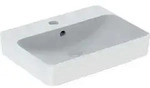 Geberit VariForm Aufsatzwaschtisch rechteckig, 600x450mm, mit Hahnloch und...