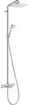 hansgrohe Croma E Showerpipe 280 1-jet mit Wannenthermostat, 27687000