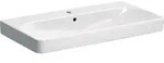 Geberit Smyle Square Waschtisch 500251, 90x48cm, mit Hahnloch und &Uuml;berlauf,