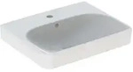 Geberit Smyle Square Waschtisch 500259, 55x44cm, mit Hahnloch und &Uuml;berlauf,