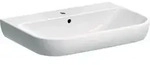 Geberit Smyle Waschtisch 500248, 70x48cm, mit Hahnloch und &Uuml;berlauf, 500.248.01.1,