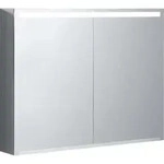 Geberit Option Spiegelschrank mit integrierter Beleuchtung, zwei T&uuml;ren, Breite...