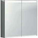 Geberit Option Spiegelschrank mit integrierter Beleuchtung, zwei T&uuml;ren, Breite...
