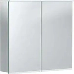 Geberit Option Plus Spiegelschrank mit integrierter Beleuchtung, zwei T&uuml;ren,...