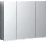 Geberit Option Plus Spiegelschrank mit integrierter Beleuchtung, drei T&uuml;ren,...