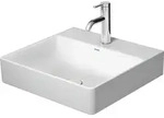 Duravit DuraSquare Waschtisch, 50x47cm, 1 Hahnloch, ohne &Uuml;berlauf, Unterseite