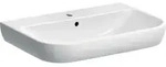 Geberit Smyle Waschtisch 500248, 70x48cm, mit Hahnloch und &Uuml;berlauf, 500.248.01.8,