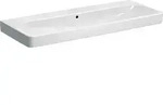 Geberit Smyle Square Waschtisch 500225, 120x48cm, ohne Hahnloch, mit &Uuml;berlauf,