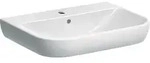 Geberit Smyle Waschtisch 500230, 65x48cm, mit Hahnloch und &Uuml;berlauf, 500.230.01.1,