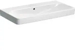 Geberit Smyle Square Waschtisch 500250, 90x48cm, ohne Hahnloch, mit &Uuml;berlauf,