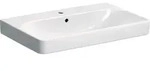Geberit Smyle Square Waschtisch 500249, 75x48cm, mit Hahnloch und &Uuml;berlauf,