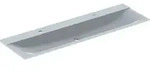 Geberit Xeno 2 Waschtisch, mit 2 Hahnl&ouml;chern und ohne &Uuml;berlauf, 160x48cm,...