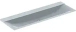Geberit Xeno 2 Waschtisch ohne Hahnloch, ohne &Uuml;berlauf, 140x48cm, wei&szlig;,...