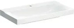 Geberit Xeno 2 Waschtisch mit Hahnloch und ohne &Uuml;berlauf, 90x48 cm wei&szlig; mit