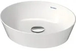 Duravit Cape Cod Aufsatzbecken, 400 &times; 360 mm, ohne Hahnloch, ohne &Uuml;berlauf,