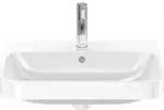 Duravit Happy D.2 Plus Aufsatzbecken, 1 Hahnloch, 600x460 mm, geschliffen, mit