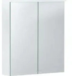 Geberit Option Basic Spiegelschrank mit integrierter Beleuchtung, zwei T&uuml;ren,...