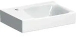Geberit Xeno 2 Handwaschbecken mit Hahnloch links, ohne &Uuml;berlauf, 40x28 cm...