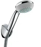 hansgrohe Crometta 85 Brausehalterset Vario mit Brauseschlauch 160 cm, chrom,