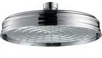 hansgrohe AXOR Montreux 1-jet Tellerkopfbrause, 180 mm, 28487000, Farbe: Chrom