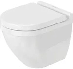 Duravit Wand-WC Starck 3 Compact 48,5cm, Tiefsp&uuml;ler, 2227090000, Farbe: Wei&szlig;