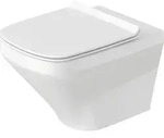 Duravit Wand-WC DuraStyle 54cm, Tiefsp&uuml;ler, ohne Sp&uuml;lrand, rimless, verdeckte