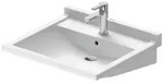 Duravit Waschtisch Starck 3 Vital 60cm, 1 Hahnloch, 03096000001, Farbe: Wei&szlig; mit