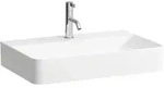 LAUFEN VAL Waschtisch, unterbauf&auml;hig, 1 Hahnloch, ohne &Uuml;berlauf, 650x420,