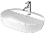 Duravit Luv Aufsatzbecken 60x40cm, ohne &Uuml;berlauf, mit Hahnlochbank, 1 Hahnloch,