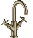 hansgrohe AXOR Montreux 2-Griff-Waschtischarmatur 160,...