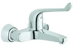 Grohe Euroeco Special Sicherheitsmischbatterie, Aufputzmontage, Ausladung 204mm, ohne